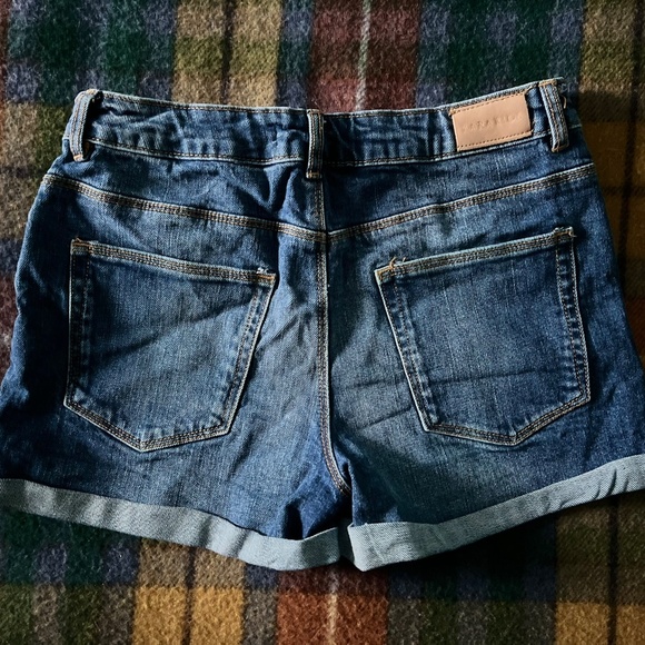 Zara Kids Blue Denim Shorts - Picture 2 of 4